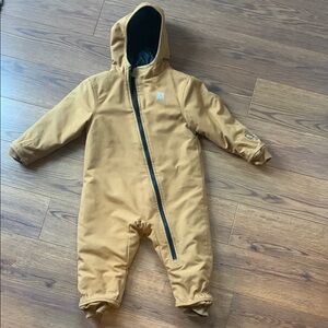 Carhartt Brown 24 months snowsuit